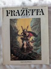Frank Frazetta Book Two (2) 1977 1st Print Bantam Book Sci-Fi Fantasy Comic J982 picture