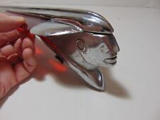 Vintage 1948-1949 Pontiac Red Wing Chrome Chieftain Hood Ornament picture