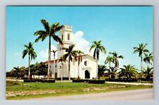 Hobe Sound FL-Florida, St Christophers Catholic Church, Antique Vintage Postcard picture