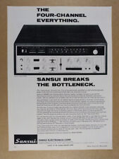 1971 Sansui QR-6500 Stereo Receiver vintage print Ad picture