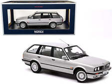 1991 BMW 325i Touring Silver Metallic 1/18 Diecast Model Car picture