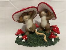 Charming Tails Come Join Us, There's Enough Shroom For Everyone Enesco Mushroom picture