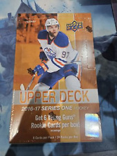 2016-17 Upper Deck Hockey Series One Hobby Box - Auston Matthews YG Set New  picture