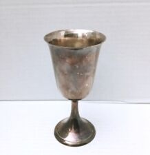 Vintage Sterling Silver Goblet Water Wine Chalice Ferner No Monogram 6.5 Inches  picture