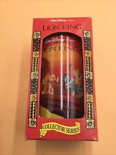 THE LION KING Vintage Disney Burger King Collector Series Plastic Cup 1994 picture
