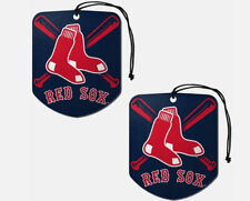 MLB Boston Red Sox Car/Home Hanging Air Freshener in Fresh Scent, 2 Pack picture