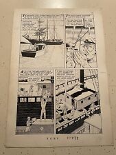 CLASSICS ILLUSTRATED #150A original art 1959 CANADIAN MOUNTED POLICE BOOTLEGGERS picture