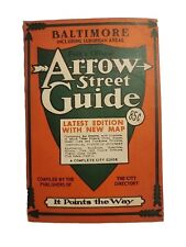 ARROW STREET GUIDE (1959) Baltimore MD - Map Included  picture