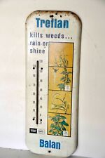 Vintage SIGN Treflan Balan Elanco “Kills Weeds…Rain Or Shine” Thermometer 16x6 picture