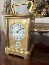 Antique French Quarter -Striking Brass Carriage Clock picture