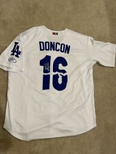 Rayne Doncon Dodgers TWINS Autographed Signed Authentic Jersey Quakes MILB picture