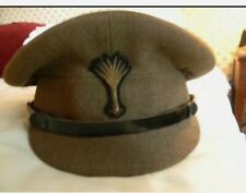 WWII era British Army officer visor caps. picture