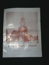 Central Baptist Church, Fountain City, Tennessee~42nd Anniversary, Oct.28, 1956 picture