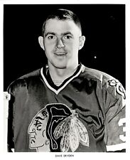 PF26 Original Photo DAVE DRYDEN 1965-69 CHICAGO BLACKHAWKS NHL HOCKEY GOALIE picture