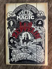 Led Zeppelin vintage  Concert Electric Magic NICE Wood Poster picture