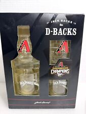 Arizona Diamondbacks NIB Jack Daniels Whiskey Glasses World Series Box Set 4 picture