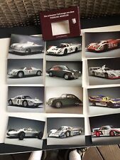 AWESOME 12 postcards vintage Porsche Museum picture
