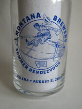 BEER Drink PINT GLASS ~ 2019 MONTANA BREWERS SUMMER RENDEZVOUS ~ Helena, MT Fest picture