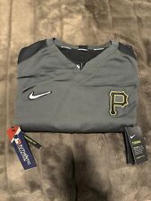 Nike Pittsburgh Pirates MLB Team Issued On-Field Therma Pullover NKA6 Mens XXL picture