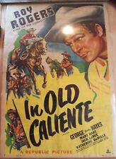 Authentic Roy Rogers In Old Caliente Movie Poster 48 of 1469 picture