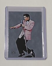 Elvis Presley Limited Edition Artist Signed “Ed Sullivan Show” Trading Card 1/10 picture