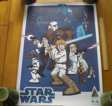 Star Wars print Jake signed 133/250 Episode IV 16x20 2007 30 years celebration  picture