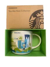 Macau China Starbucks coffee Cup Mug 14oz You Are Here Collection YAH NEW in Box picture