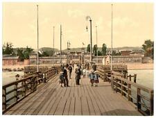 Beach, Zoppot, Prussia, Sopot, Poland c1900 OLD PHOTO picture