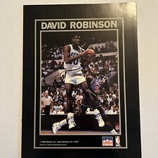 Vintage 1990 Starline NBA Folder Of Hall Of Famer David Robinson Rookie Season picture