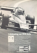 1978 Al Unser Indy 500 Formula Race Original Advertisement Car Print Ad J523 picture