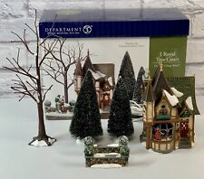 2002 Department 56 Dickens Village 1 Royal Tree Court Animated 58506 Animated picture