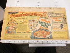 newspaper ad 1949 KELLOGG'S CF cereal box pirate tattoo premium 7UP soda bottle picture