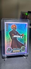 Plo Koon Rare Rainbow Foil Topps Force Attax Series 1 (2010) Star Wars picture