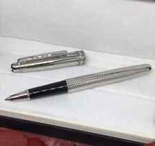 Luxury Mb164 Series Metal Silver Color 0.7mm Black Ink Rollerball Pen No Box picture