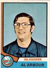 1974-75 Topps #91 Al Arbour New York Islanders Vintage Original picture