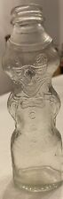 Vintage H. Fox & Co Glass Clown Bottle Figural Double Sided No Screw Top picture