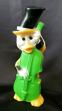 VINTAGE PRO CORP NEW YORK 1971 VINYL,  DUCK IN TOP HAT PLAYING FIDDLE - BANK picture