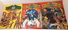 Vintage 1980's Ringling Bros & Barnum Circus Books 109-111th Edition W/ Posters picture