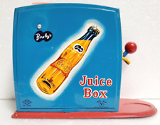 YONEZAWA Tin Toy Juice Box Bireleys Orange Vintage Old Toy Made in Japan picture