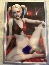 Bear Babes Exclusive Harley Quinn Bottomless Virgin Cover 60/99 Jacob Bookoo picture