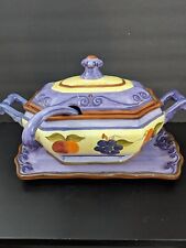 Medici Hand Painted Collection Tabletops Tureen & Lid With Ladle & Underplate picture
