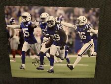 Malik Hooker Signed Indianapolis Colts 8 X 10 Photo Autographed picture