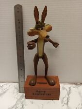 1971 Warner Brothers Looney Tunes Wiley Coyote Coin Cash Bank by R. Dakin & Co picture