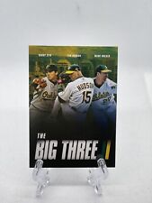2021 Topps Archives The Big Three Move Poster Card Oakland Athletics MPC4 picture