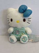 Sanrio Hello Kitty Gemstone Color Turquoise Luck Plush 2009 Rare UWT picture