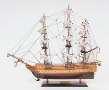 USS Constitution Ship Model Handmade Wooden 22.5 Inches Ship Fully Assembled picture