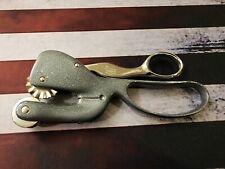 Vintage 1950's THE FLORIAN PINKER Sewing Pinking Shears, Made In USA Plantsville picture