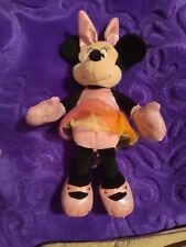 TY Sparkle Minnie Disney Minnie Mouse Ballerina Plush No Ear Tag  picture