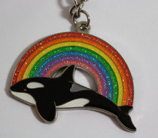 SEAWORLD PARKS KILLER WHALE RAINBOW CHAIN NEW picture