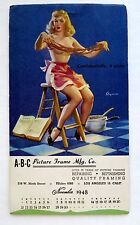 November 1948 Pinup Girl Notepad by Elvgren Confidentially it Sticks picture